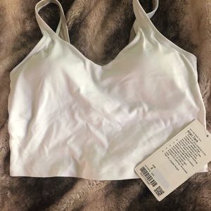 Lululemon White Align Tank NWT Sz 8